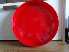 Seltenes HARDENBERG, Der Korn mit dem Keilerkopf, Serviertablett, rot, Kunststof