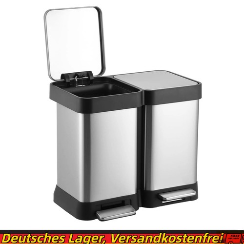 Mülleimer küche 40l - 2, fach