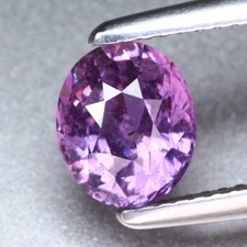 2,22 ct nicht erhitzter pink violetter Saphir inkl. Lab Report