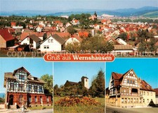 Wernshausen Panorama Fachwerkhäuser Kirche