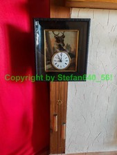 Augenwender Schwarzwald Biedermeier Wanduhr Pendeluhr antike Rahmenuhr alte Uhr