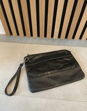Clutch Schwarz Glitzer Blogger