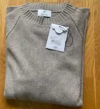 ALLUDE Pullover, Gr. M, beige NEU