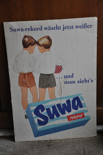 Altes reklameschild 50er - altes,