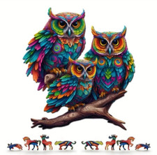 Tolles großes 2D Holzpuzzle 3