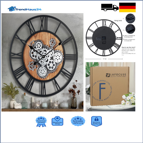 Lafocuse 57cm wanduhr - lafocuse,