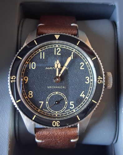 Hamilton khaki aviation pilot - khaki,