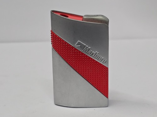 Marlboro feuerzeug rotsilber - marlboro,
