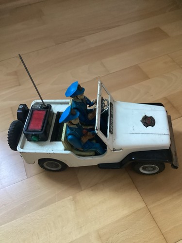 Polizei jeep blechauto - polizei-jeep,
