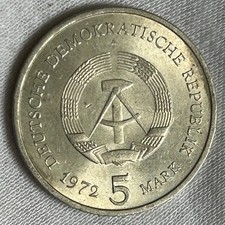 DDR Gedenkmünze 5 Mark 1972 Meißen