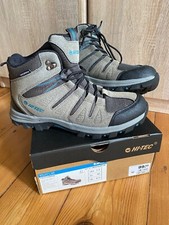 Damen, Hi-TEC Trekkingboots/ Wanderschuhe, Grau, Gr. 40, neuwertig