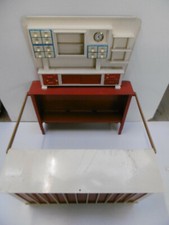 1960 Kaufladen Verkaufsstand Kaufmannsladen Shop Imbiss Markt begehbar Zubehör