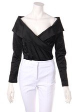 JENNY PACKHAM Body Vintage Wickel-Optik L schwarz