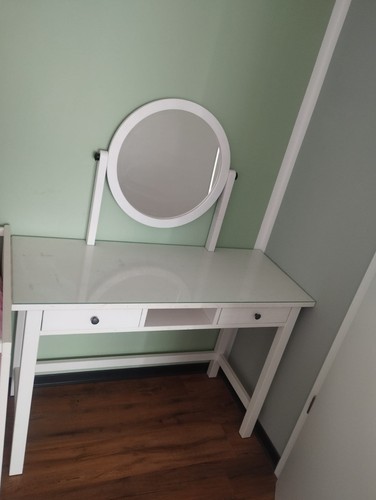Weißer ikea schminktisch mit - weißer,