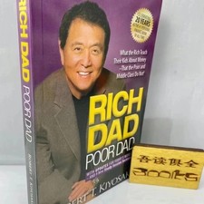 Rich Dad Poor Dad by Robert Kiyosaki  Achieve Financial Freedom English Book