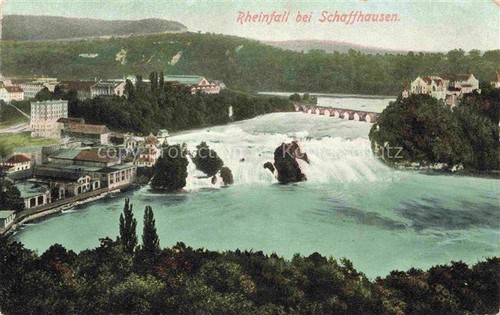 Schaffhausen rheinfall - , sh