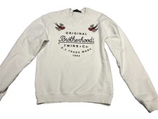 Dsquared2 Herren Sweatshirt in Weiß ⭐ Größe L ⭐ VINTAGE ⭐ Sehr guter Zustand