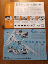 Original brochure Ford 12M 17M