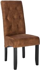 2x Barhocker Bistrohocker Tresenhocker Barstuhl mit Lehne Hb294br-2