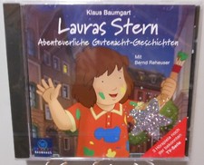 Gutenacht Abenteuer Lauras Stern 3 Hörspiele Kinder CD Klaus Baumgart NEU #T1242