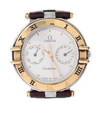 Omega Constellation Ref.196.1055 Quartz 33mm 18K Gold Bezel Vintage