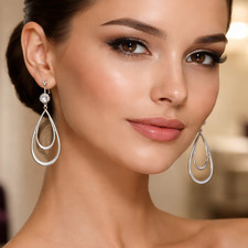 Lange 925 Sterlingsilber