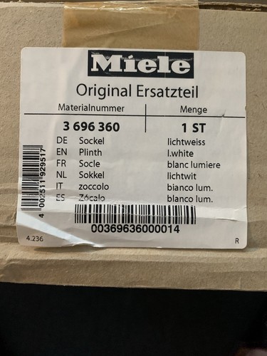 Sockelblende miele - sockelblende,