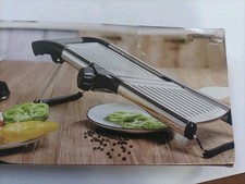 GEFU Gourmet-Hobel Volari Für Gemüse Bis 9 mm. Einstellbar Edelstahl Praktisch