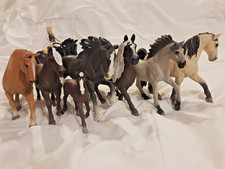 8 Pferde 1 Reiterin Schleich