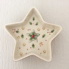 Seltene Villeroy & Boch Winter Bakery Delight Stern Schale - klein 11,5cm/4,5'' - neu
