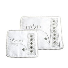 Cremefarbene Tallit Tallis
