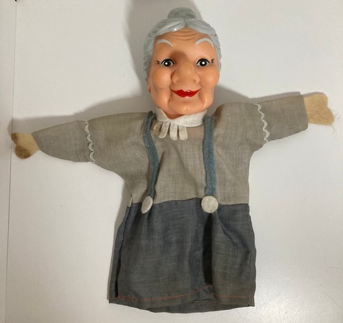 Handpuppe oma großmutter - handpuppe,