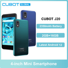 CUBOT 4'' MINI Handy J20 2GB+16GB Android 12 Smartphone 4G Dual Sim GPS 2350mAh