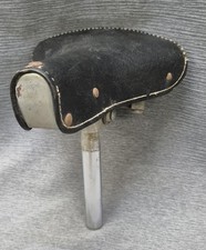 Alter Fahrradsattel schwarze
