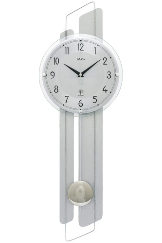 Ams pendeluhr silber - ams, -pendeluhr