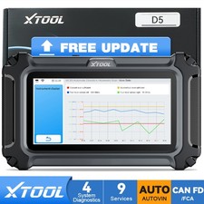 USED XTOOL D5 FCA OBD2-Scanner Diagnosegerät für Motor, Getriebe, ABS und SRS