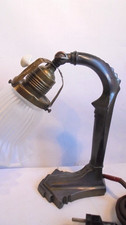 TISCHLAMPE ANTIK JUGENDSTIL UM