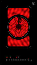 K&H Domino Glaskeramikkochfeld Doppelbrenner VCS-3003-GEBRAUCHT-C-WARE