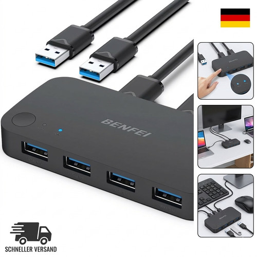 Benfei usb kvm switch 2 - benfei,