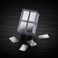 Silber Barren Heimerle + Meule UnityBox/CombiBars 100x 1g Silber pfr.
