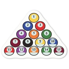 Aufkleber Sticker "Bunte