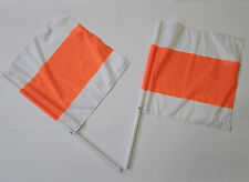 2 Warnfahnen Schneepflug