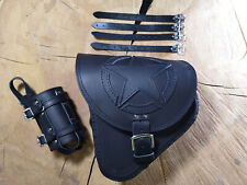 Schwingentasche FORTUNA schwarz passend für Harley Davidson HD Werkzeugkoffer