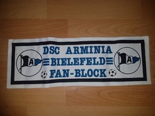 DSC ARMINIA BIELEFELD FAN BLOCK  Rückenaufnäher Kutte - ca. 42 x 15 cm