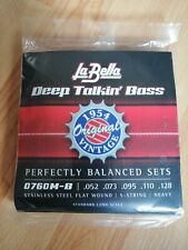 Bass Saiten LaBella Deep Talkin Bass 760M-B Flatwound