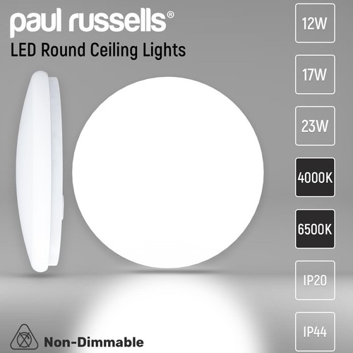 Rund panel led decken - led,