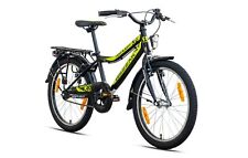 20 Zoll Kinderfahrrad Jungen Fahrrad Rücktrittbremse RH 33 Schwarz Grün NEU -041