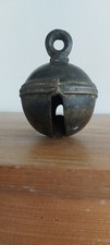 Antike Kugel Glocke Messing/Bronze? Tempel Asien Orig. Hand Gefertigt mit Gravur