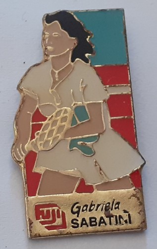 Tennis pins gabriela - pins, sabatini