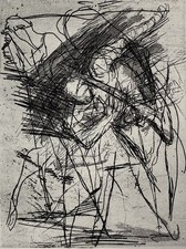 Mathias Roloff Radierung o.T